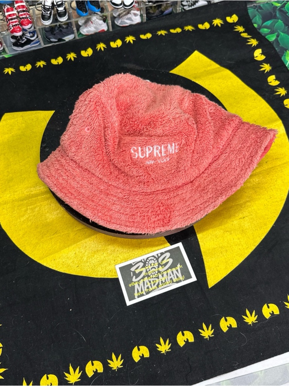 Supreme Fuzzy Bucket Hat Size Small/Medium